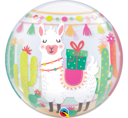 Llama Party Birthday Bubble 22''/56cm