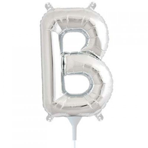 16'' Silver Foil Balloon Alpha B