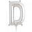 16'' Silver Foil Balloon Alpha D