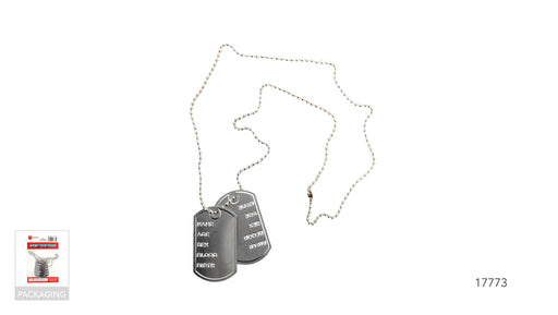 Army Name Dog Tag Necklace
