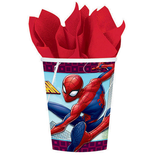 Spideman Cups Pack of 8