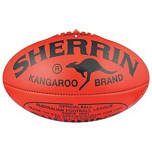 AFL Football Card Only Cut Out - Sherrin Small