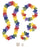Luau 4 Piece Flower Lei Set