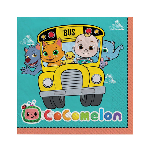 Cocomelon Lunch Napkins 16Pk 2ply