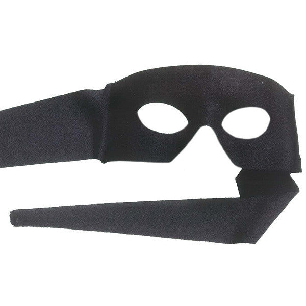 Pimpernel With Large Black Ties Eye Mask