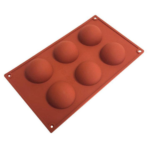 6 Cup Small Hemisphere Silicone Mould