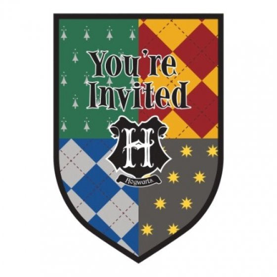Harry Potter Invitations pk Of 8