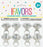 Diamond Rings Pk of 8