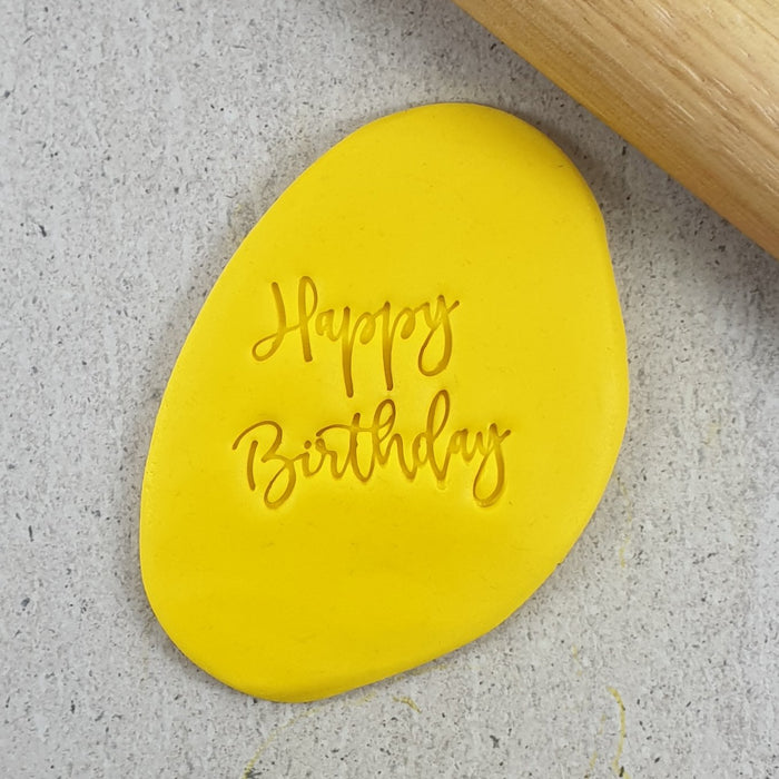 Happy Birthday Embosser V4