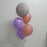 Dazzling Adult Birthday Foil 5 Balloon Bouquet