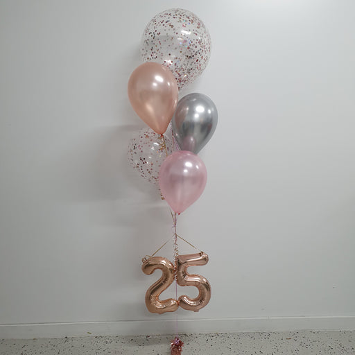 Confetti Numbered Bouquet