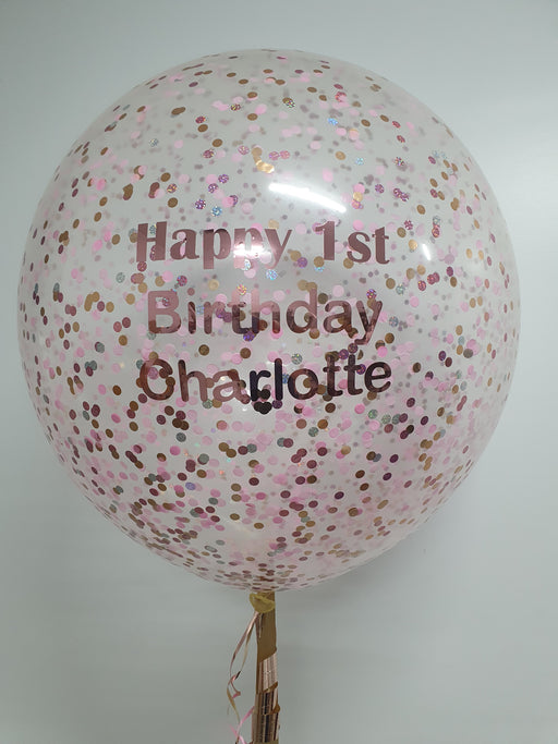 Personalised Confetti 3 foot