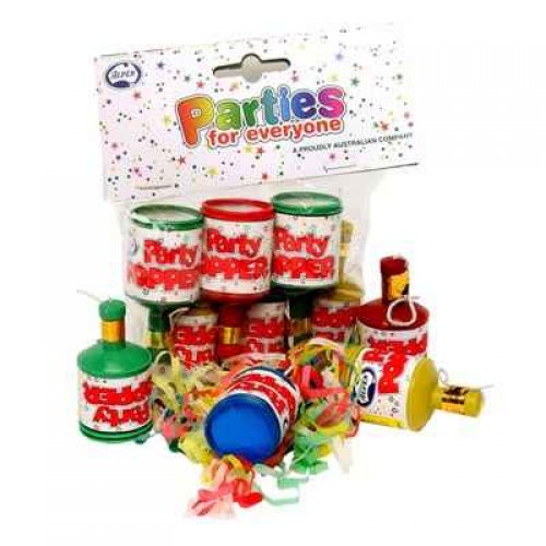 Party Popper Pack Of 6
