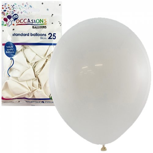 Standard Balloons 25 Pack 30cm