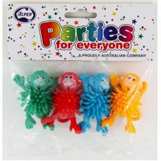 Favours Spikey Monkeys 6pk