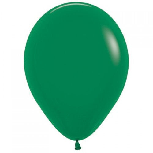 Sempertex 100 Pack Standard/Fashion Forest Green 30cm Balloon