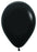 Sempertex 100 Pack Standard/Fashion Black 30cm Balloon