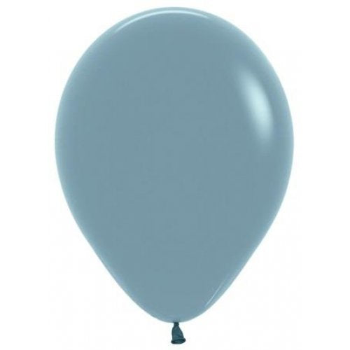 Pastel Dusk Blue Sempertex 30cm Balloons Bag 100