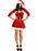 Fever Santa Babe Adult Costume - Medium