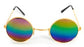 Party Glasses Hippy Round, Mixed Colors Small