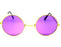 Party Glasses Hippy Round, Mixed Colors Small