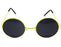 Party Glasses Hippy Round, Mixed Colors Large