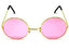Party Glasses Hippy Round, Mixed Colors Large