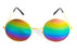 Party Glasses Hippy Round, Mixed Colors Large