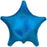 18" Foil Balloon Star Dazzle - Assorted Colours