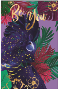 'Be You' Jungle Foliage Birthday Card