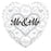 18' Foil Mr & Mr Silver Filigree