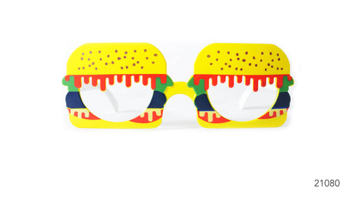 Hamburger Party Glasses