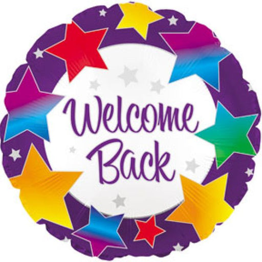 18" Foil Balloon Welcome Back