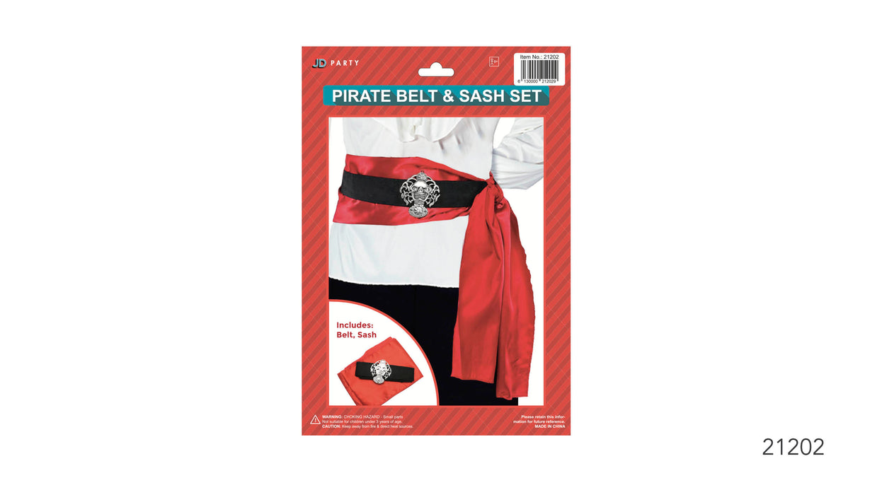 Pirate Belt With Sash