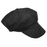 Black Poor Boy Cap 8 Panel