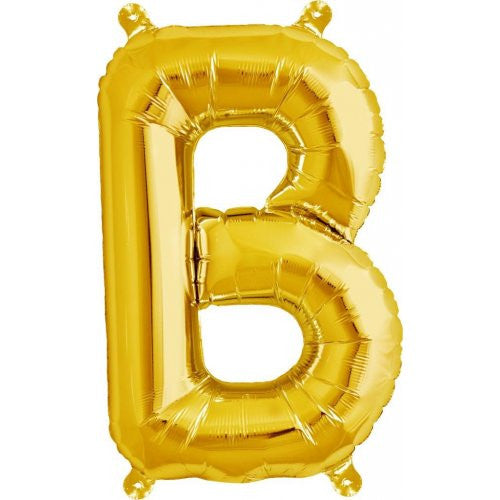 16'' Gold Foil Balloon Alpha B