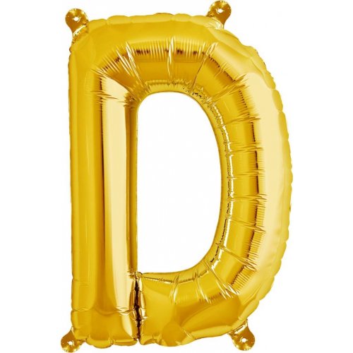 16" Gold Foil Balloon Alpha D