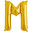 16" Gold Foil Balloon Alpha M
