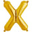 16" Gold Foil Balloon Alpha X