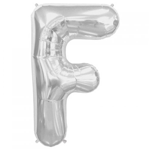 Silver Mega Foil 34'' Letter