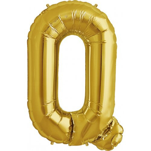 34'' Gold Foil Letter Q