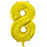 Gold Mega Foil 34'' Number