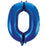 Dark Blue Mega Foil 34'' Numbers