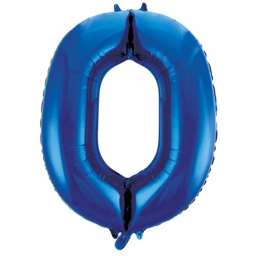 Dark Blue Mega Foil 34'' Numbers