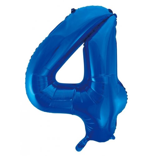 Dark Blue Mega Foil 34'' Numbers