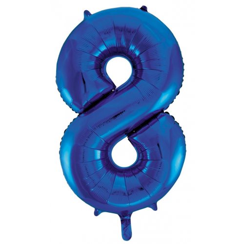 Dark Blue Mega Foil 34'' Numbers