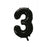 Black Mega Foil 34" Numbers