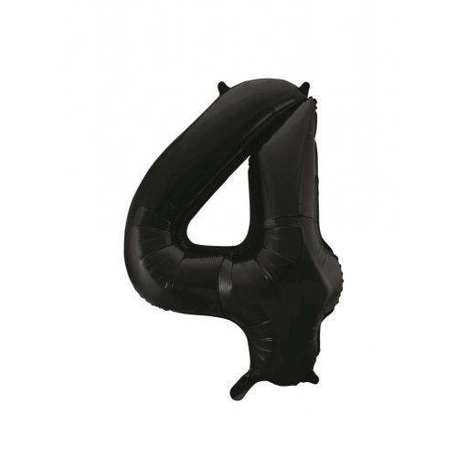 Black Mega Foil 34" Numbers