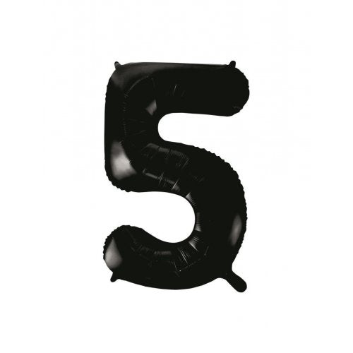 Black Mega Foil 34" Numbers