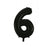 Black Mega Foil 34" Numbers